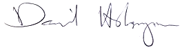 David Holmgren Signature